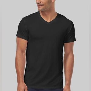 Tommy John Second Skin High V-Neck Modern Fit T-Shirt Size Large